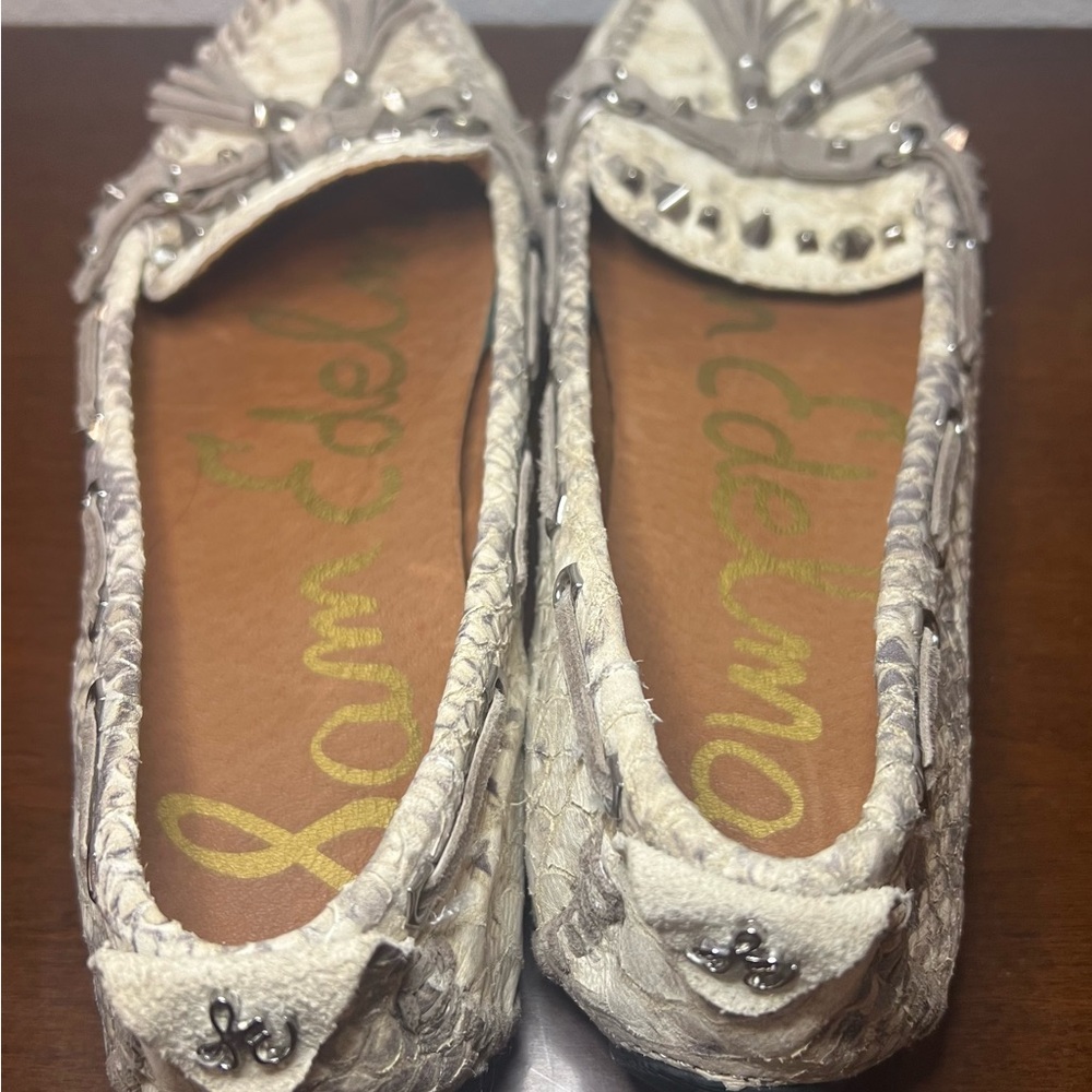 Sam Edelman Women's Cream Loafers